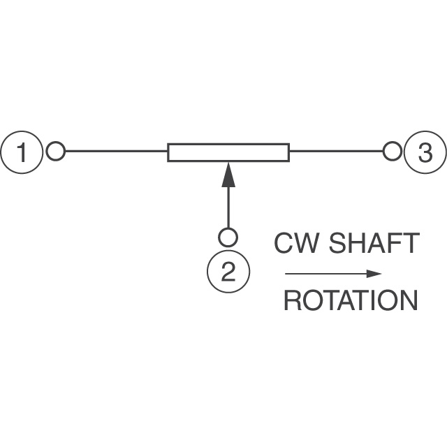 CT20EP503 Nidec Copal Electronics  Trimmpotentiometer